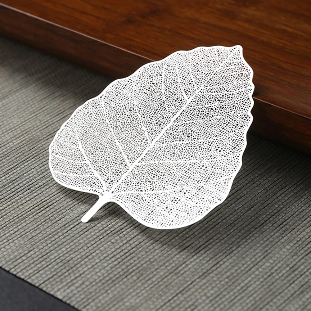 

3 Pcs Tea Leak Accessories Leaf Shape Strainer Filter Household Kungfu Stainless Steel