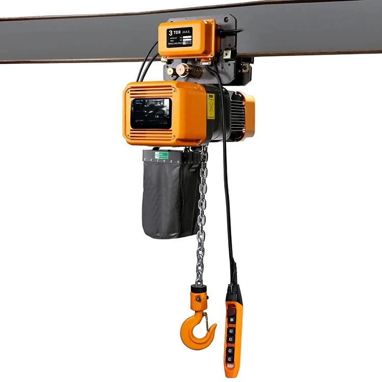 3 Ton 220V 380V Electric Chain & Wire Rope Hoist Lifting Equipment