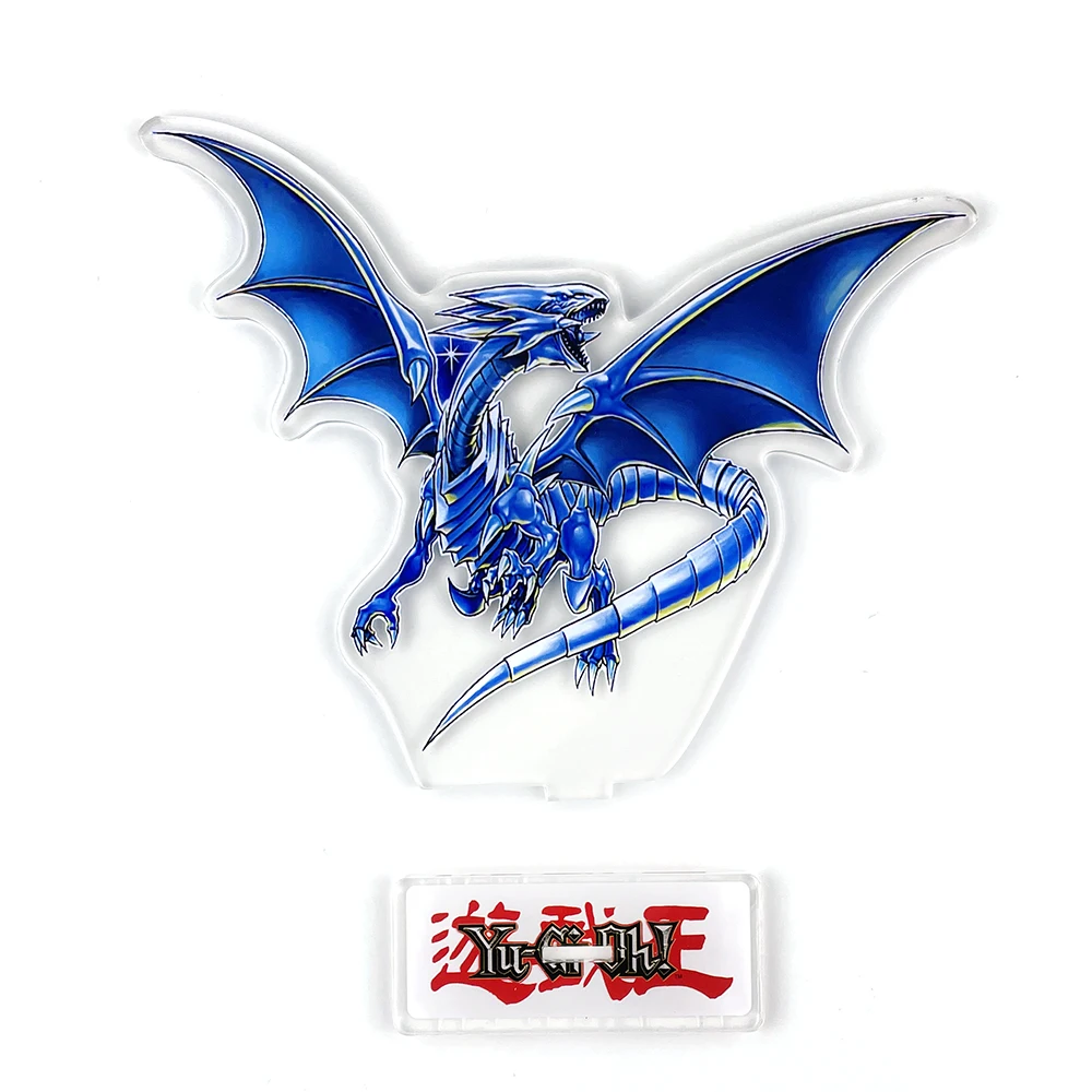 Yu-Gi-Oh!  Blue Eyes White Dragon  acrylic standee figurines desk decoration cake topper