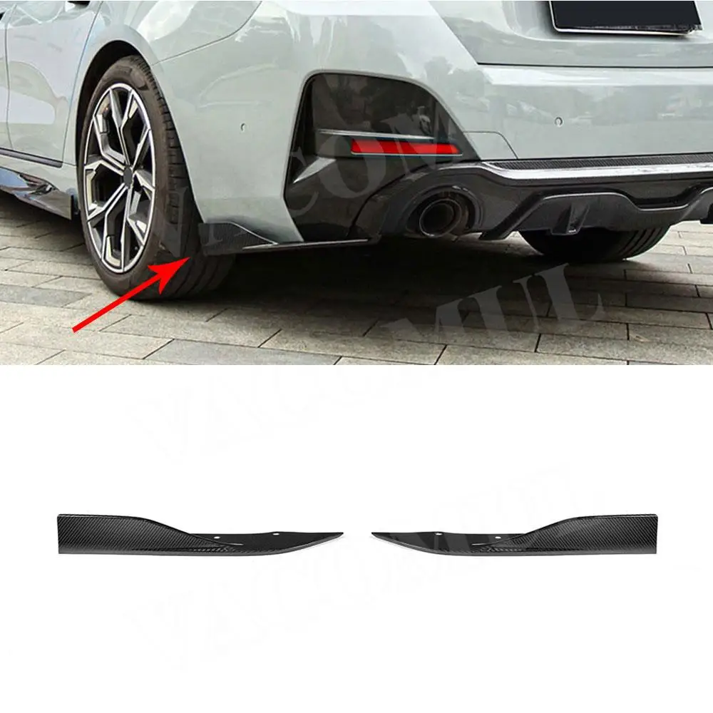 

VACOMUL for BMW 4 Series G26 M Sport Sedan 2020+ Rear Bumper Splitter Lips Decor Dry Carbon Fiber Rear Splitters Lip Flaps FRP