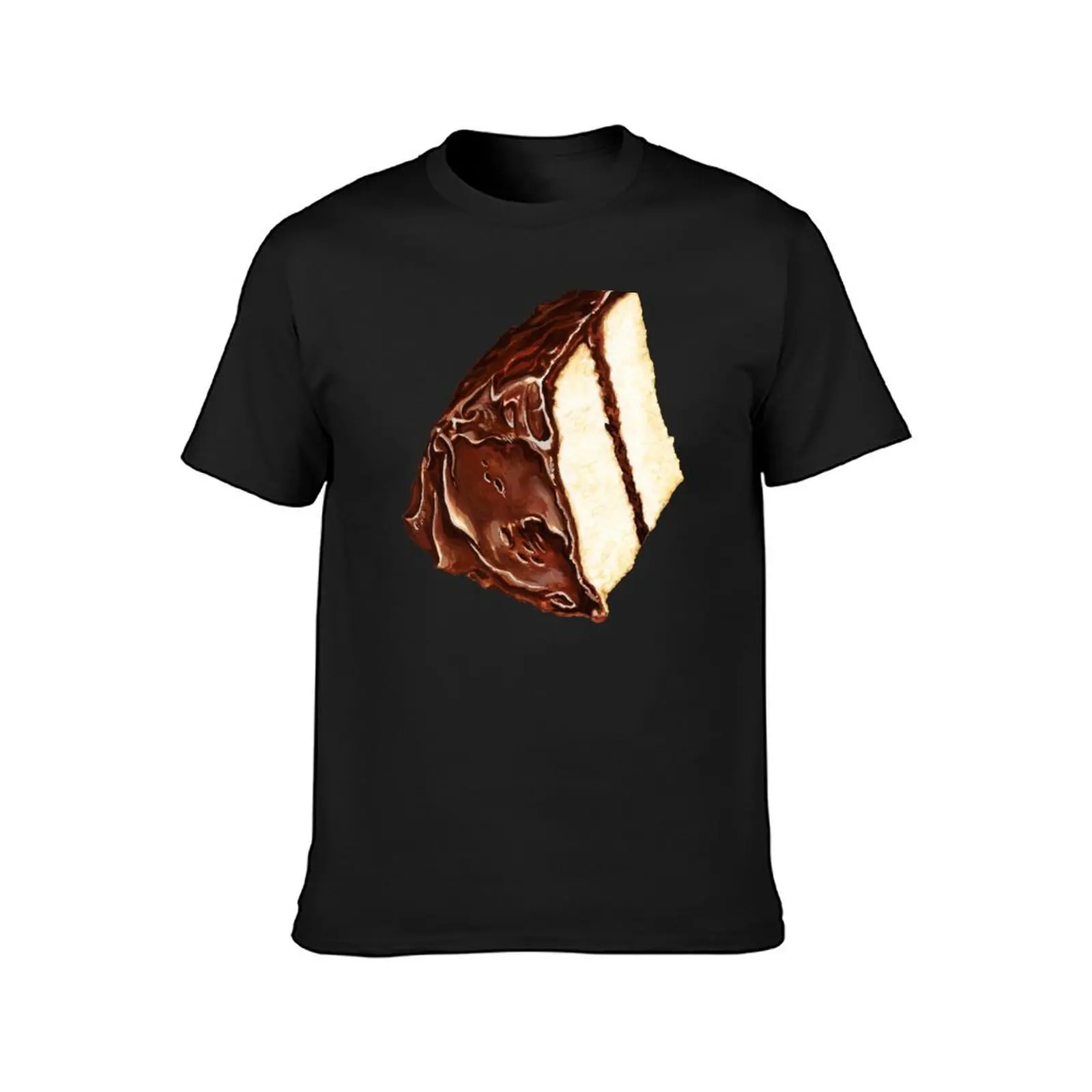 Cake Slice Pattern T-Shirt customs hippie clothes vintage clothes for a boy designer t shirt men