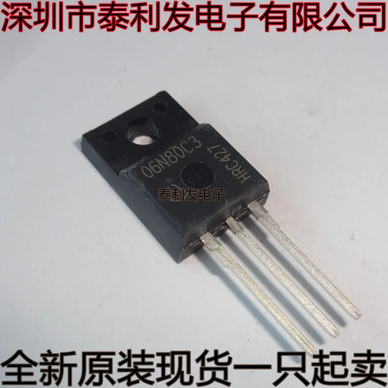 5PCS Imported 06N80C3 SPA06N80C3 800V SPA08N80C3 SPA07N60C3 TO220F MOS Power Transistor New Stock IC