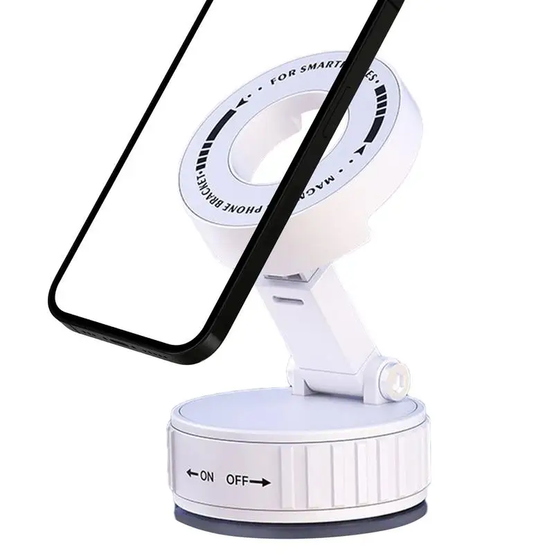 

Magnetic Car Phone Mount Auto Phone Holder Mount Foldable Smartphone Cradle For Vehicles Auto Dashboard Cellphone Stand Bracket