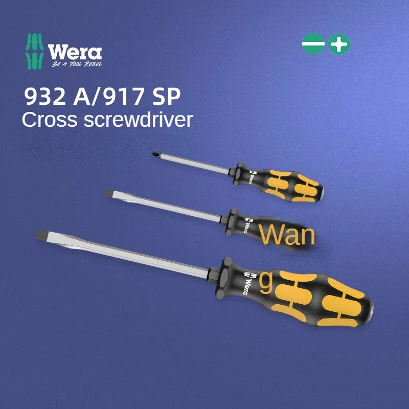 WERA Cross Impact Piercing Screwdriver High Quality Materials Exquisite Workmanship Simple Operation Improve Work Efficiency