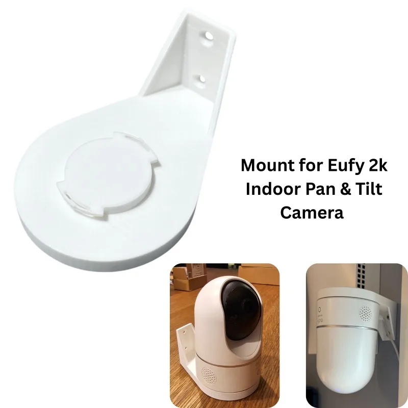 1/2/4 sets Adjustable Tilt Mount Bracket for Eufy Cam 2K Indoor Security Camera, Camera Wall Mount Holder