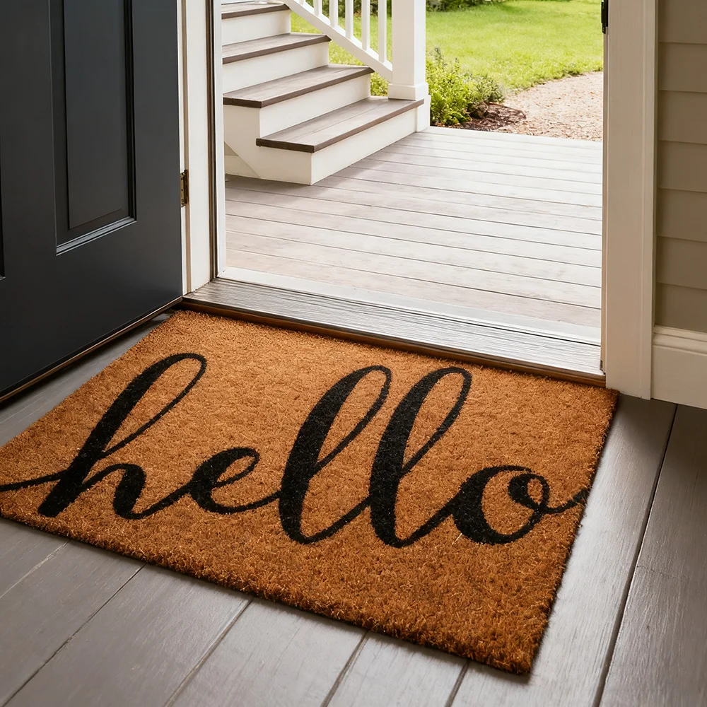 

Personalized Doormat Unique Entrance Carpet House Entrance Decoration Non-Slip Washable Customizable Entrance Door Dust Mat