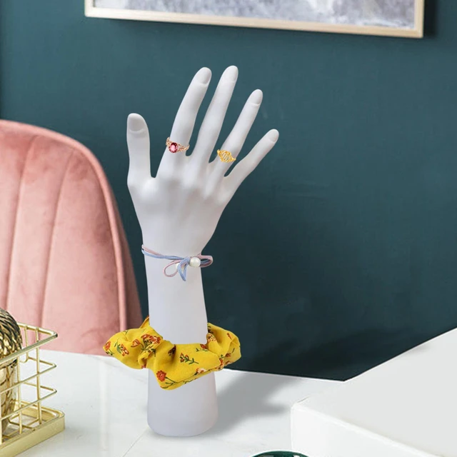 Mannequin Hand Jewelry Display Holder Stand Long Arm Support Organizer Hand Manquin for Chain Watch Bangle home shop Decor AliExpress