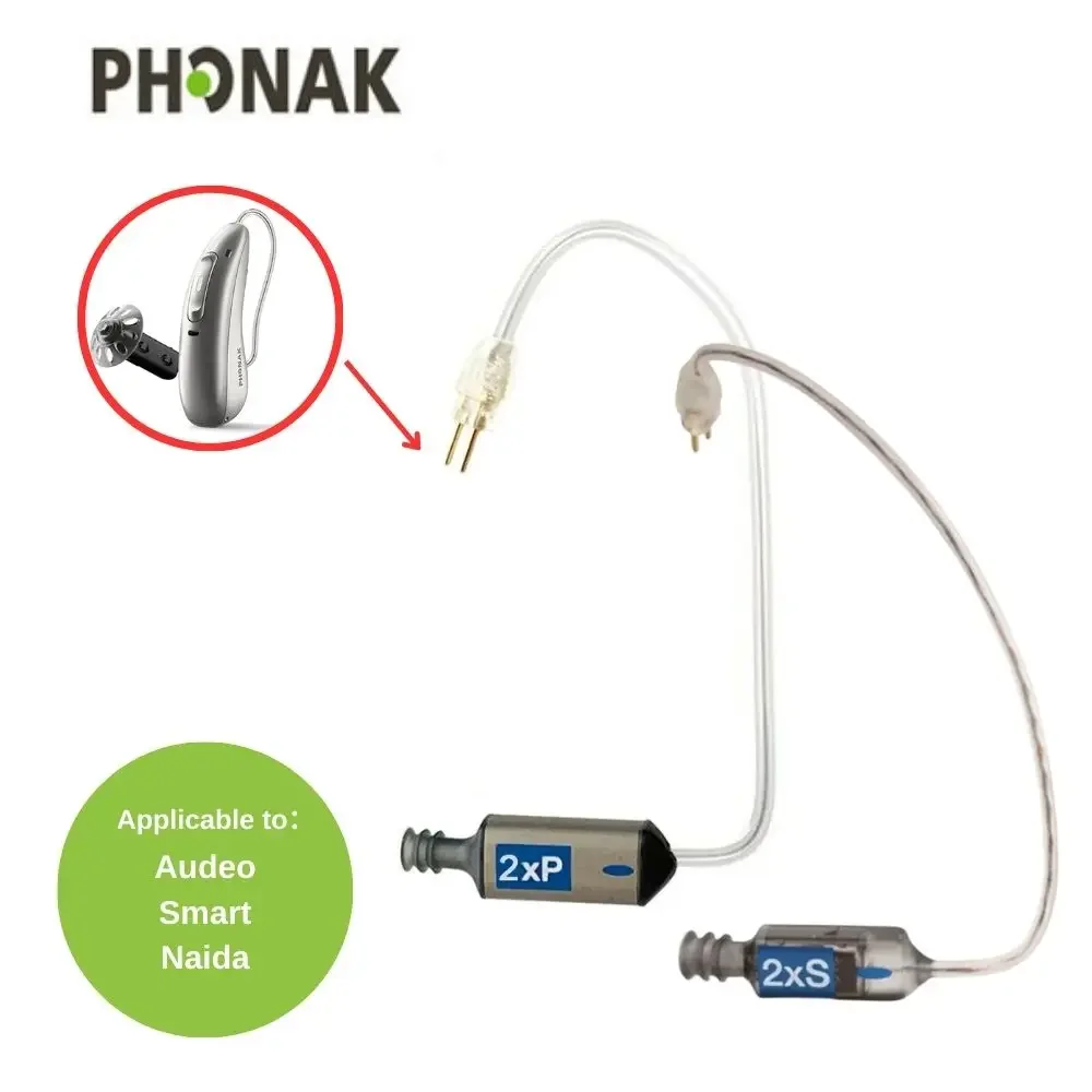 

Phonak Replacement xReceiver for Phonak Audeo B RIC Smart Naida Hearing Aids,Standard (xS) and Power (xP) Receivers