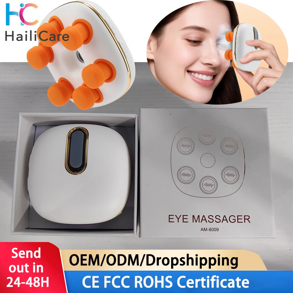 

Vibration Eye Massager Nano Mist Spray Steamer Eye Care Massager Point Acupressure for Dry Eye Care Relieve Fatigue Dark Circle