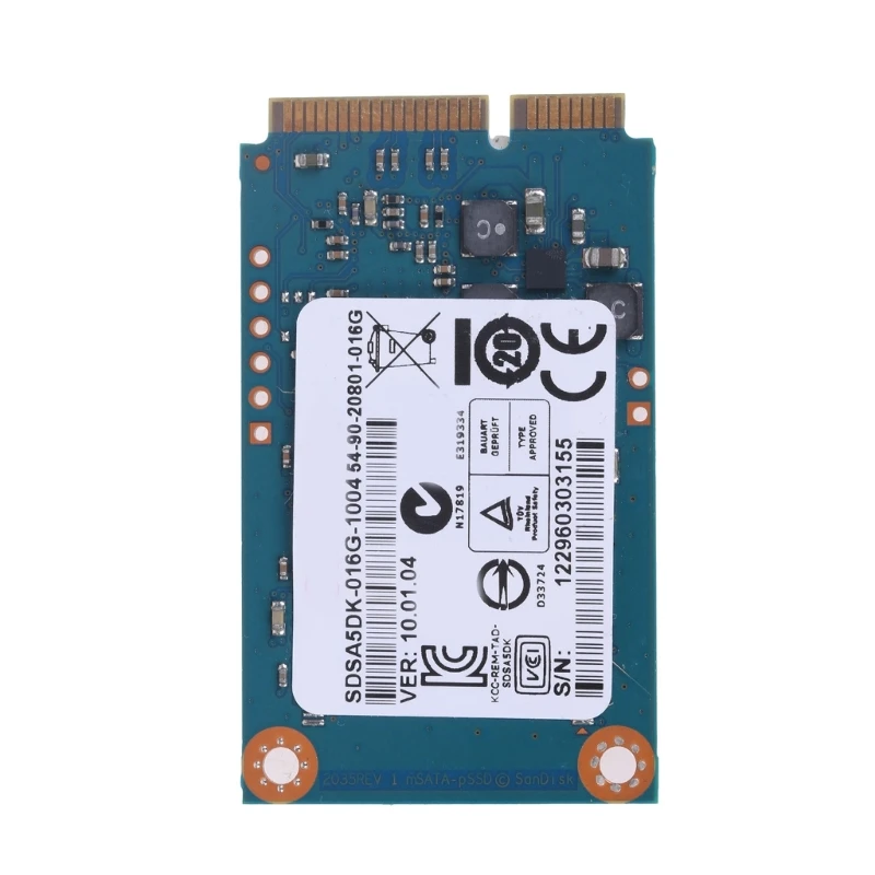 DN59 SDSA5DK-016G MSATA SSD ภายใน MSATA SSD ไดรฟ์ฮาร์ดไดรฟ์ 16G SSD Disk สำหรับ PC