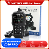 VDIAGTOOL VD30PRO OBD2 Scanner Diagnostic Tool Check Engine Code Battery Voltage Test OBD2 Code Reader for All OBDII Cars Trucks