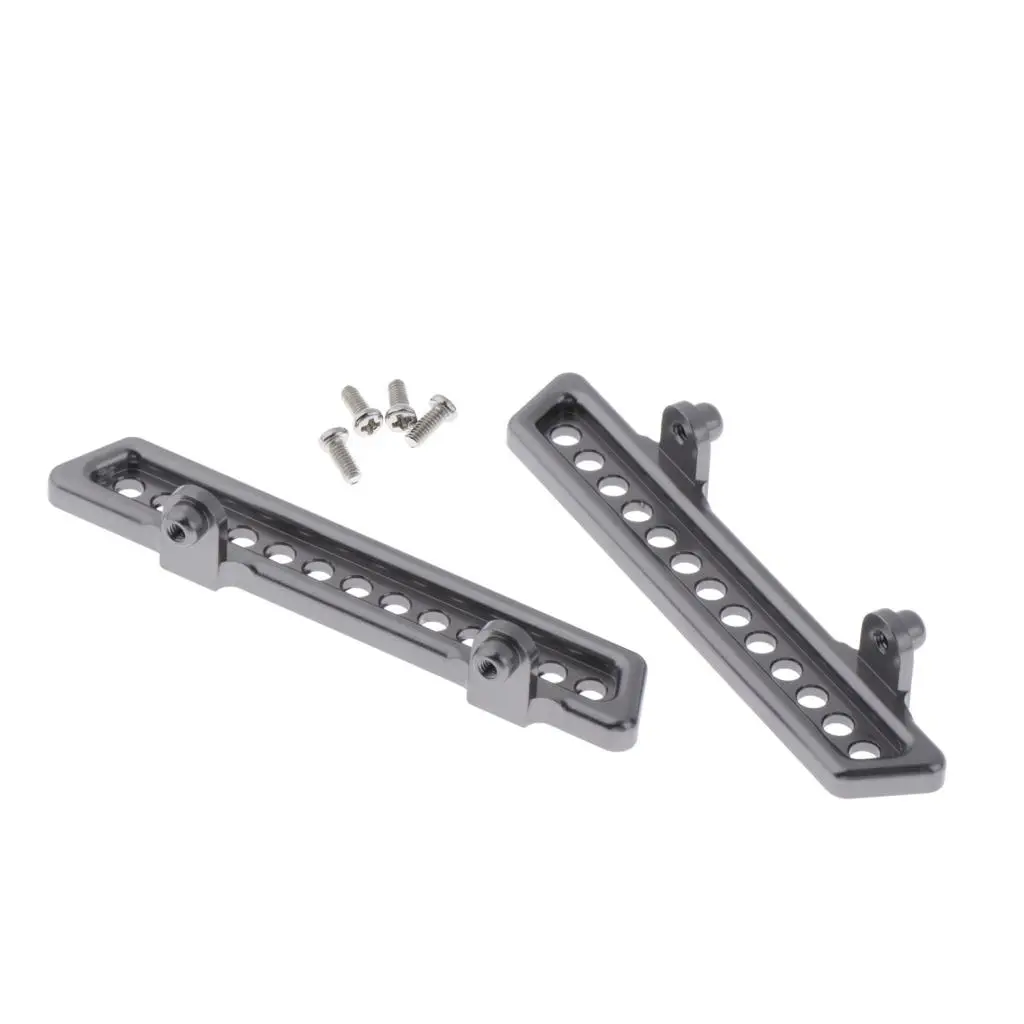 1 16 Scale RC Car Metal Pedal Side Steps Modified Upgrade Fittings for WPL Crawler Accessories