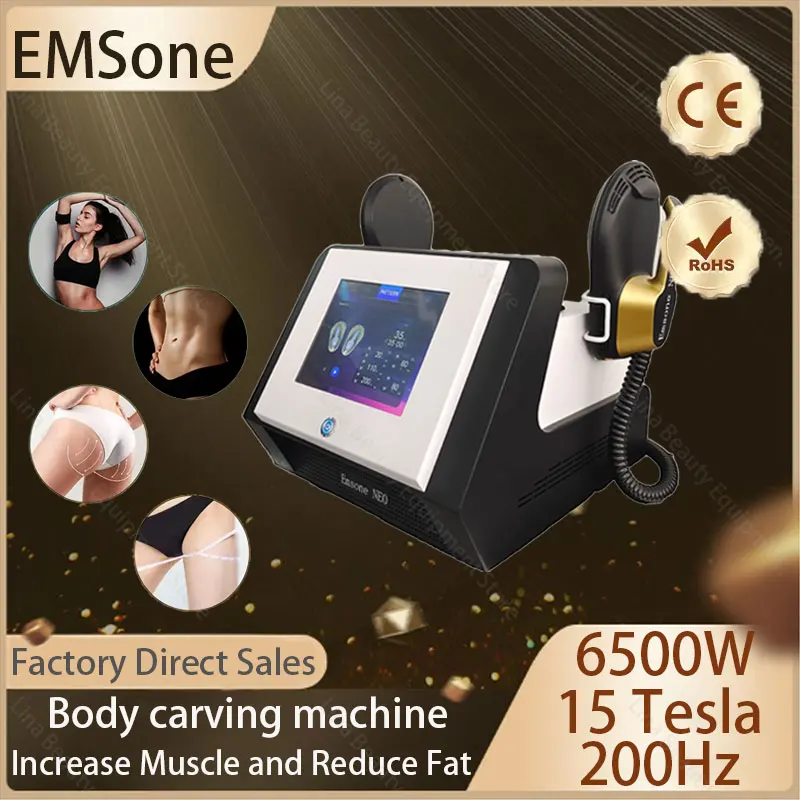 

EMS new fat removal machine 6500W 200Hz RF technology burning fat muscle stimulator EMSone NEO beauty device