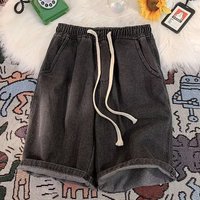 Men's Denim Shorts Summer Thin Lightweight Casual Street Straight Loose Work Outdoor Fashion Urban Workwear Shorts