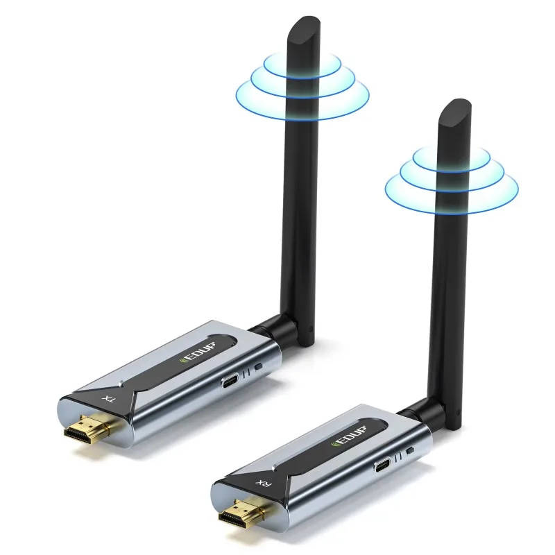 EP-WD9910 150 Meters Wireless 1080P HD Transmitter and Receiver Audio Extender for Screen Mirroring and Extension