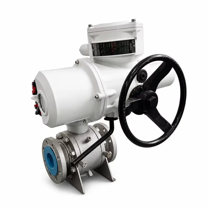 Stainless Steel 304 316 Motorized O Bore Shut-off Ball Valve for Fluid Isolation
