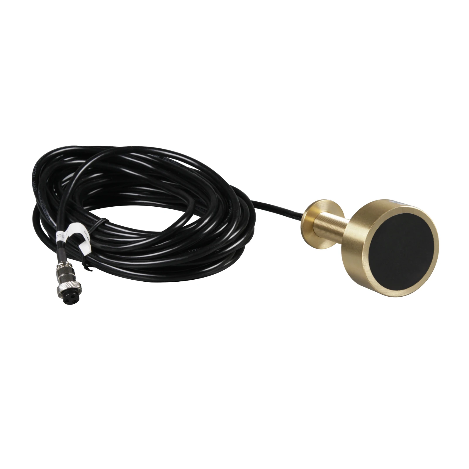 Matsutec TD-25 with Cable 10M Sonar Small Waterproof Transducer 600W 50&200KHz Thru Hull Bronze Depth Transducer