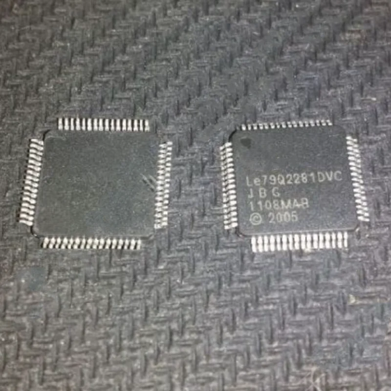 10PCS New LE79Q2281DVC  TQFP64 Telecommunication interface chip IC