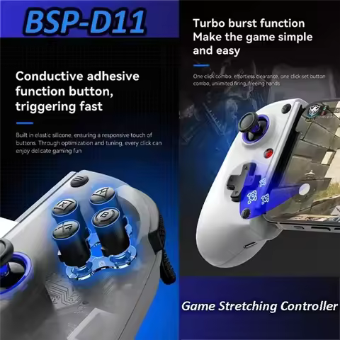 BSP-D11 Mobile Phone Wireless Game Gamepad For Nintendo Switch/PS4/PS3 Controller Supports Android Harmonyos HID Mode