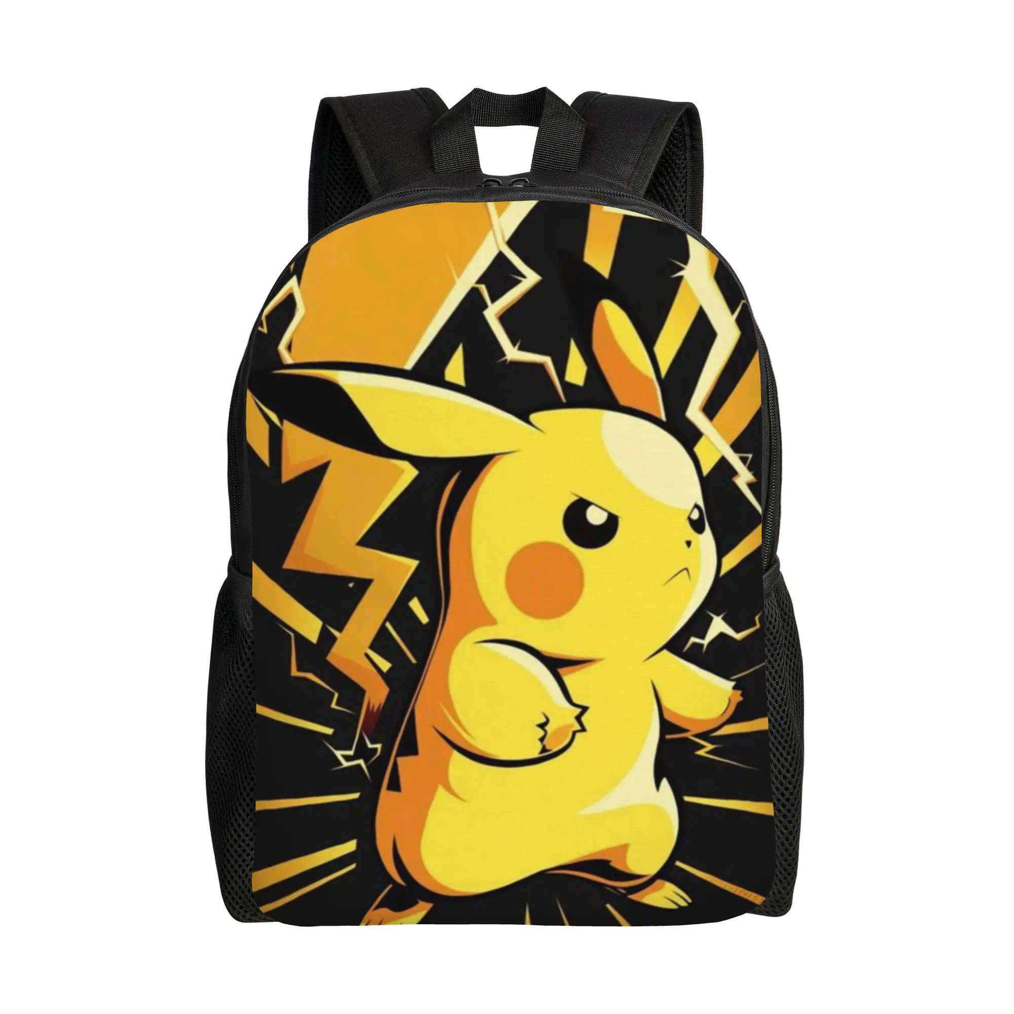 

Pikachu Book Pack Back to school season Yellow Cartoon Character Personalised Backpack