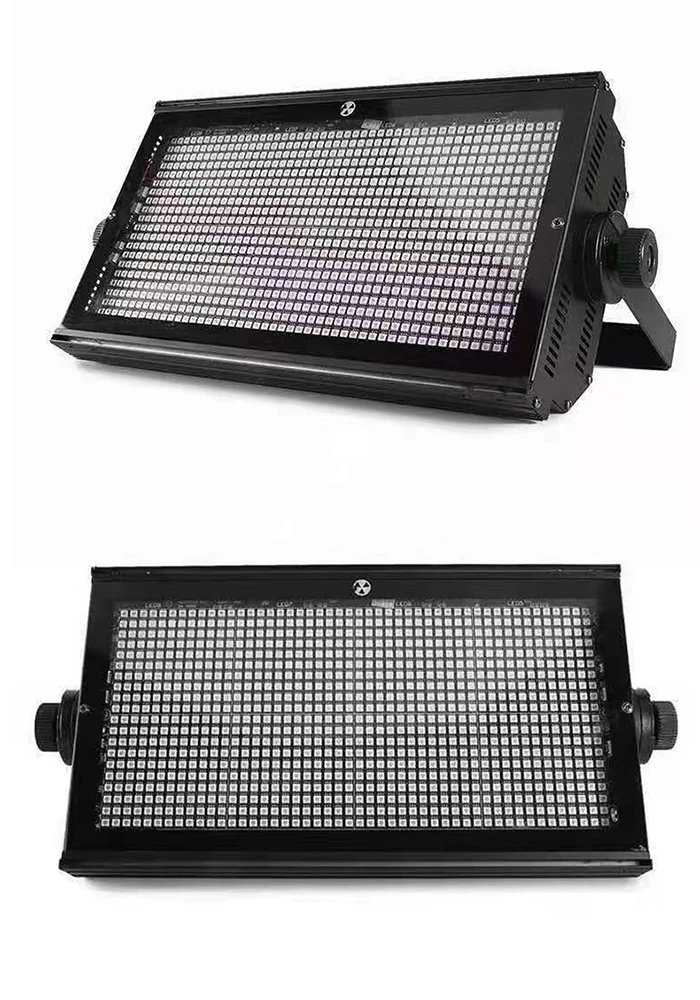 960 stücke 8-Segment RGB Strobe Licht Festzelt Hintergrund Waschen Licht LED Disco Voll Farbe Flash Party Hochzeit konzert Bühne Wirkung – Detail 1