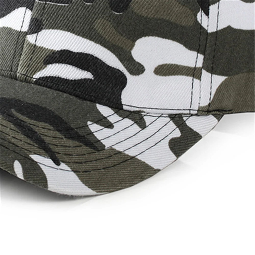 Camouflage Baseball Cap for Men and Women Outdoor Duckbill Cap for Spring and Summer Mountaineering Sun Shading Outdoor Sports