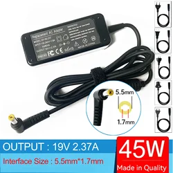 19V 2.37A Laptop AC Adapter Charger for Acer Aspire 3 A314-21 A315-42 A315-51 A315-31 A315-21G A315-21 A315-33 A315-41 A315-54