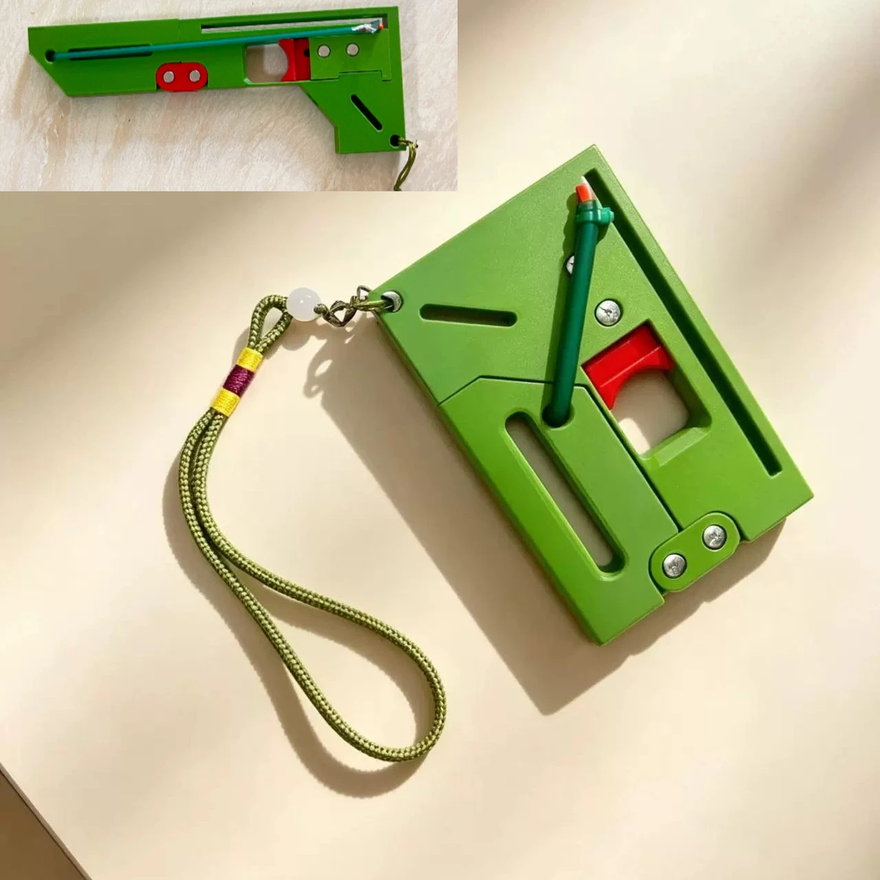 Foldable Outdoor Portable and Durable Pocket Tool, High-precision Competitive Tool, 3D Printed Material