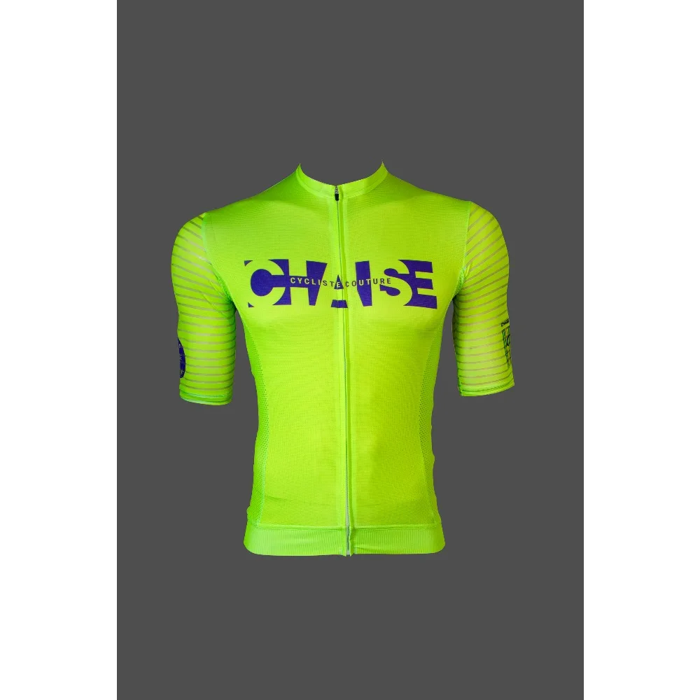 

Мужская велосипедная одежда Chaise Cycliste Couture: дышащая спортивная футболка с коротким рукавом для командных тренировок, цветная, для лета 2026 года