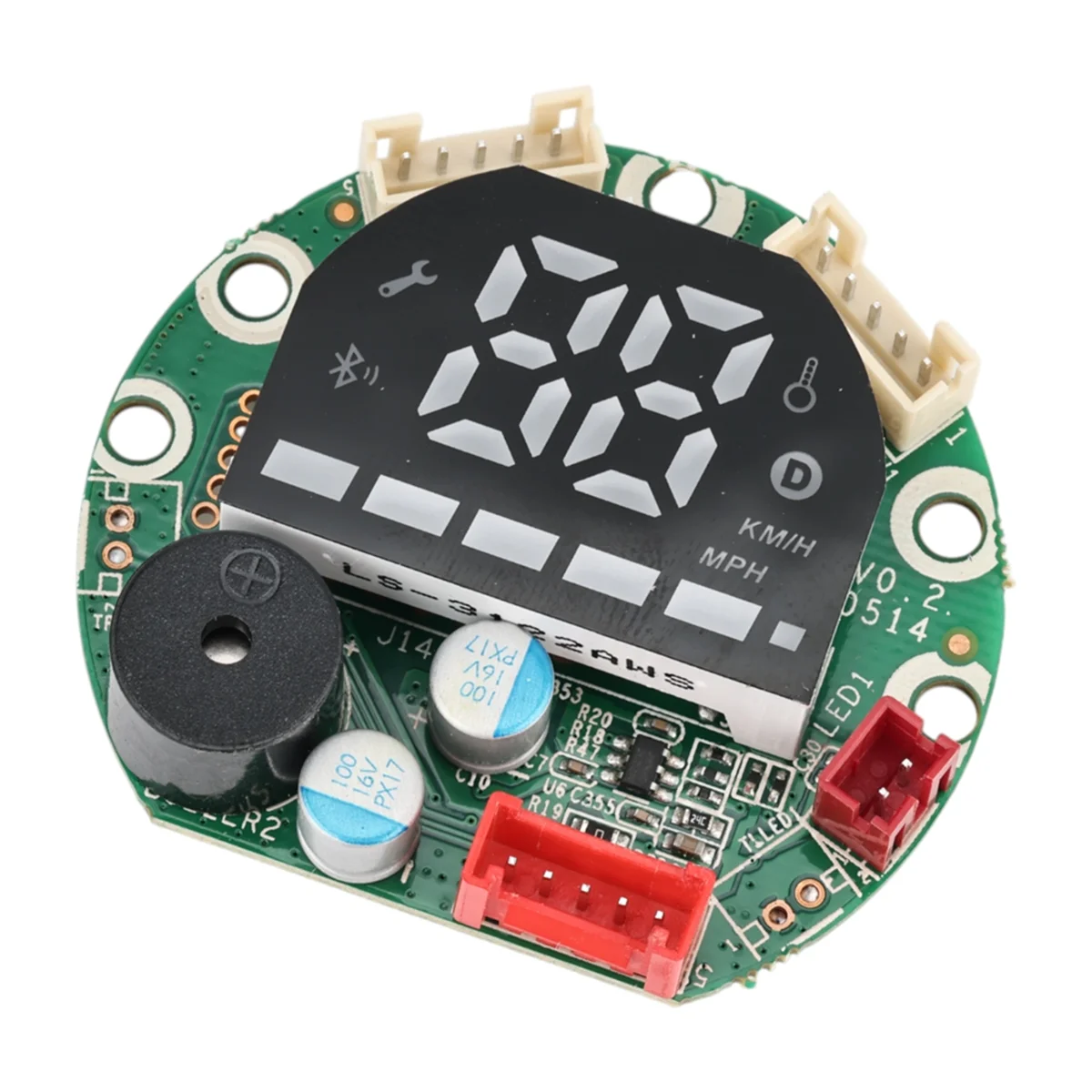 A38I48V 15A Dashboard For HX X8 Electric Scooter LED Display Screen PCB Board Speed Battery Show Replacement Parts