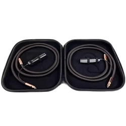 Pair Pegasus HiFi Audio RCA Cable Solid Perfect Surface Copper 2RCA To 2RCA Signal Line for Amplifier DVD CD Player