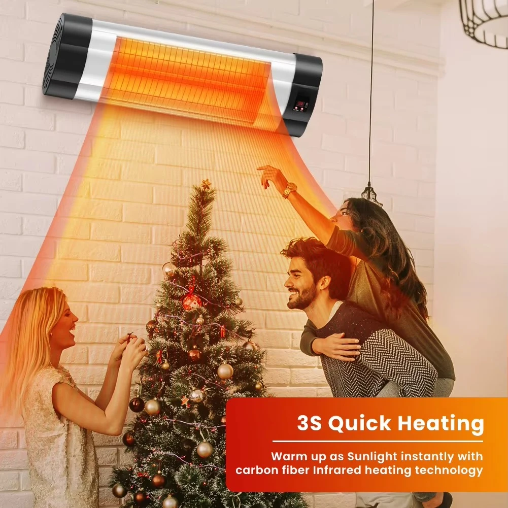 US Shipment Hot Sales Wall Mounted Carbon Infrared Heater for Outdoor with Free Shipping