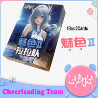 Bargain Price Cheerleading Team Collection Card Beautiful Cute Anime Waifu Booster Box CCG Doujin Toys And Hobbies Gift