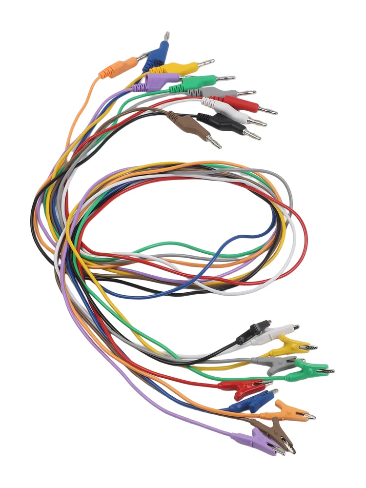 For Multimeter Test Wire Set Multimeter Leads Electrical Testing Multicolor Multimeters Flexible PVC Insulation