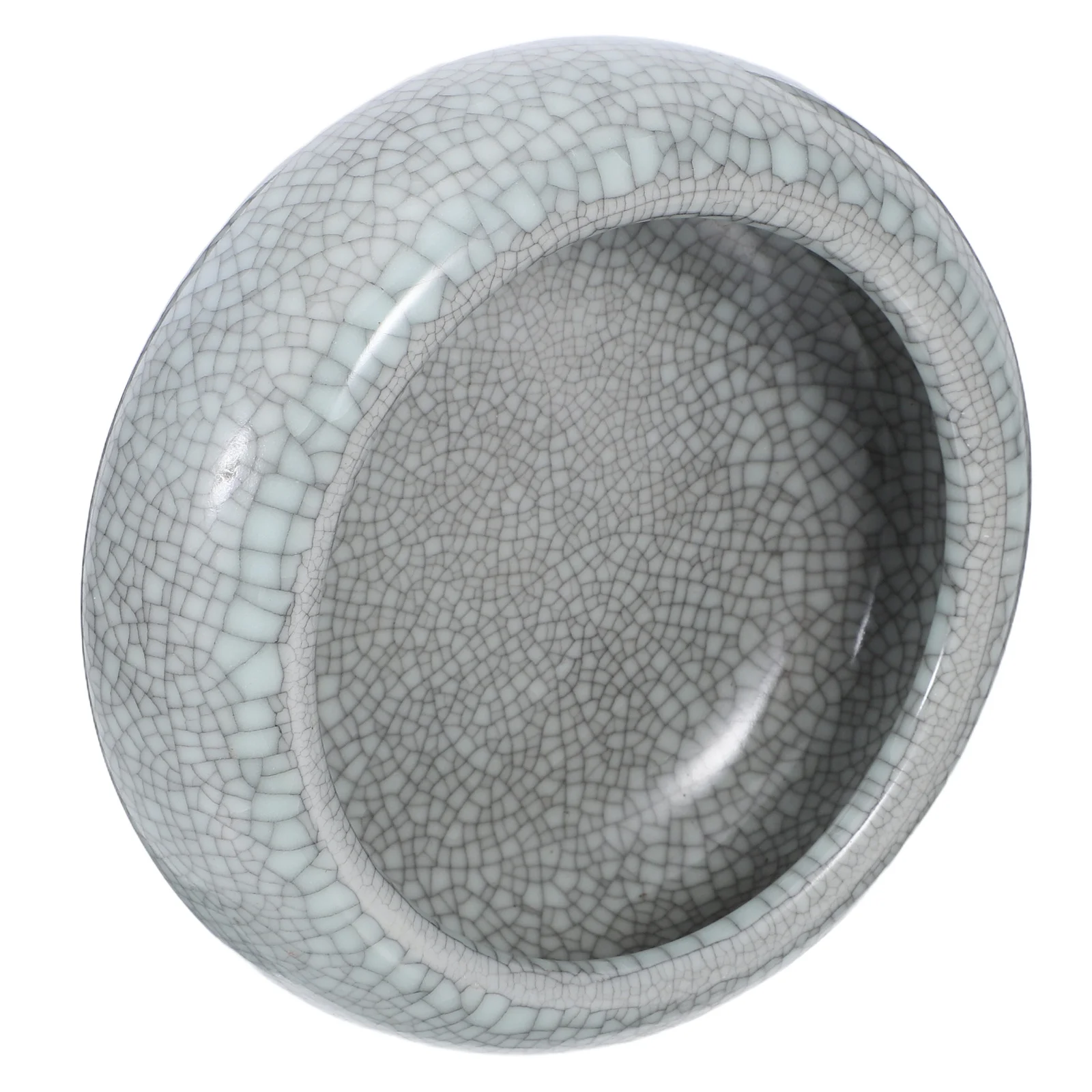 طبق حبر سيراميك كوب غسيل فرشاة مصنوع يدويًا ممتاز للخط سومي لوحة حبر متعددة الوظائف