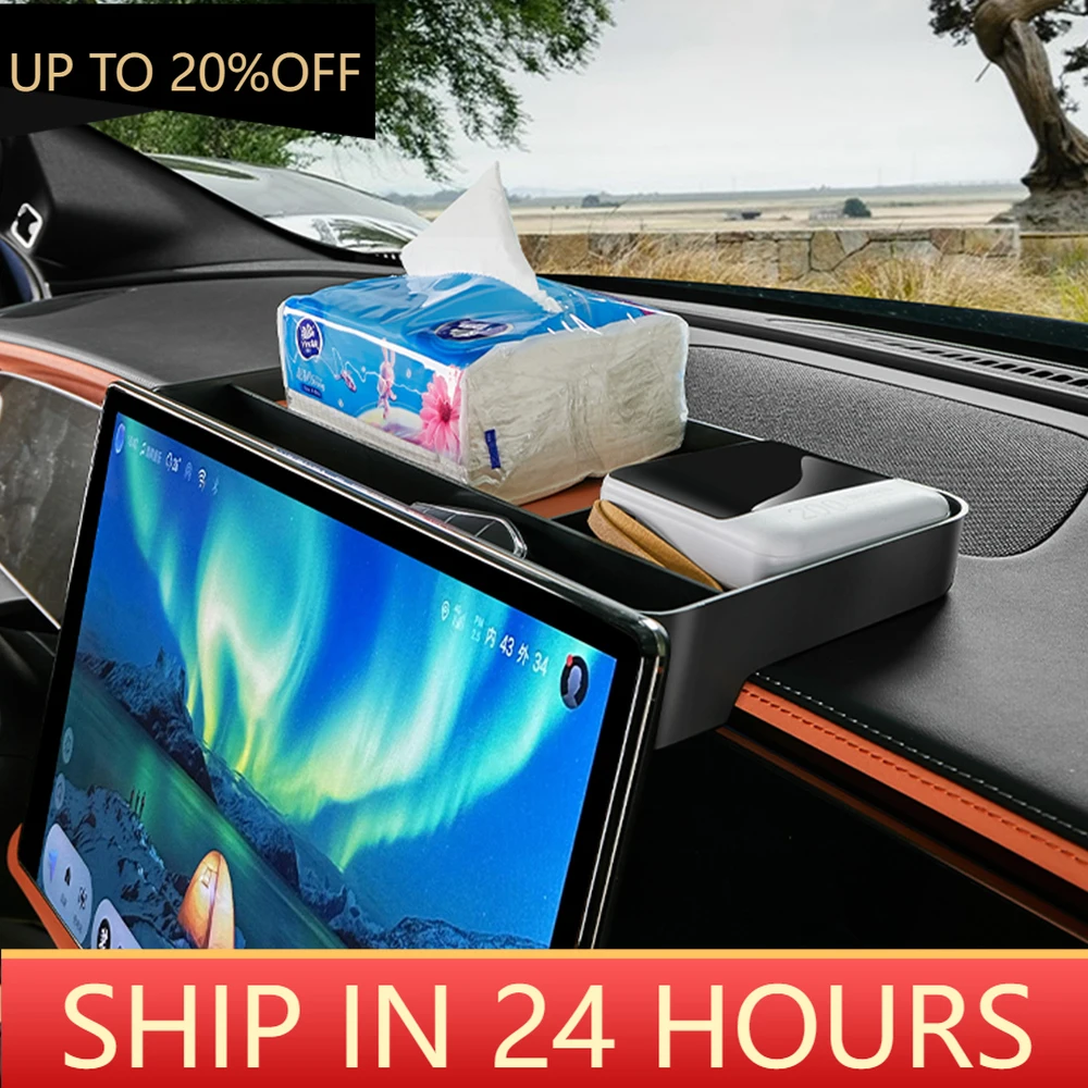 

NEW1 For 2024 2025 BYD Sealion 7 EV Dedicated Central Control Dashboard Screen Rear Storage Box Navigation Screen Rear Storage B