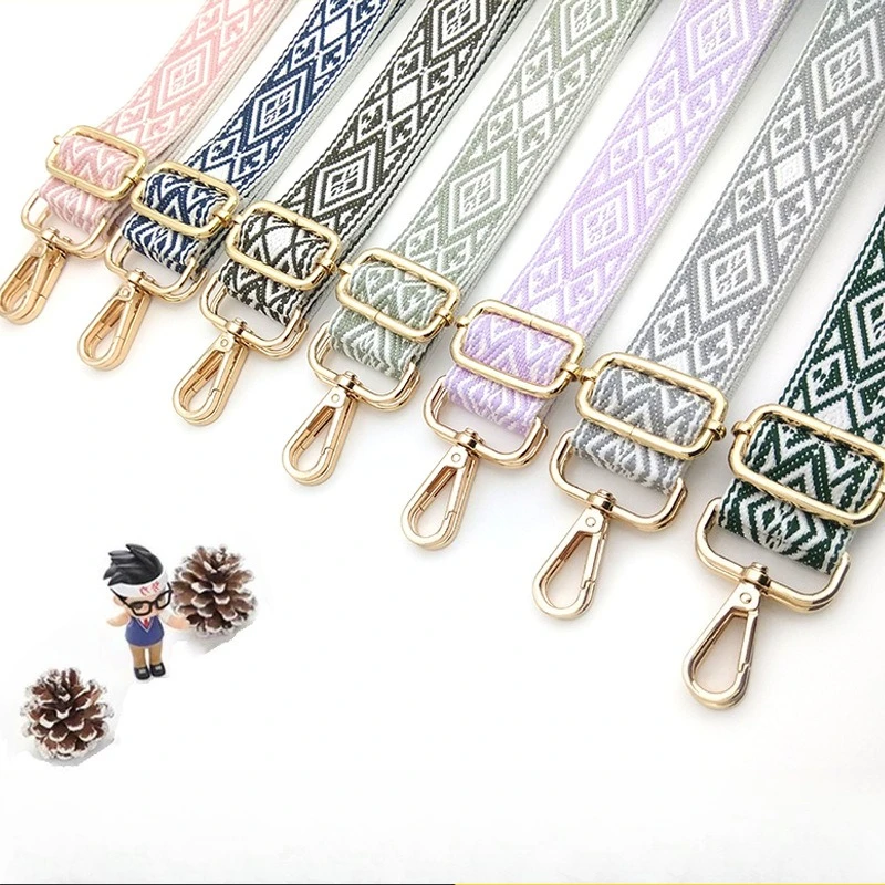 DIY حقيبة نسائية بسيطة استبدال حزام قابل للتعديل لون حقيبة حزام كتف واحد مائل تمتد حقيبة نسائية حزام الكتف #1