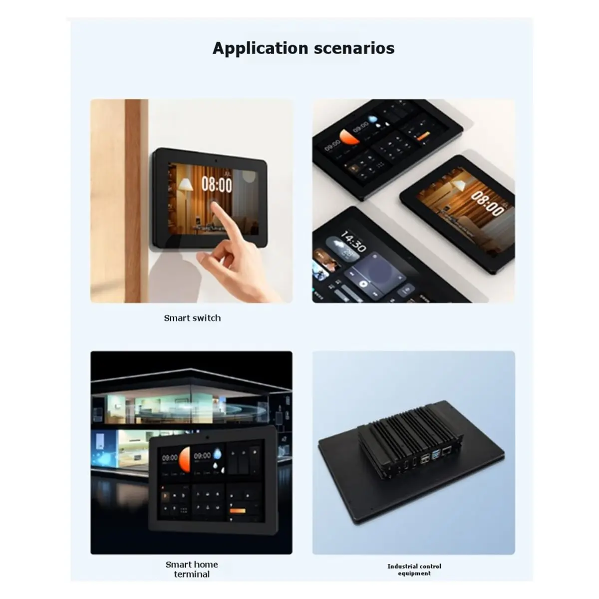 10.1 Inch ESP32-P4 ESP32-C6 Development Board IPS Capacitive Touch Screen TFT LCD Display with Camera for IoT Smart DIY