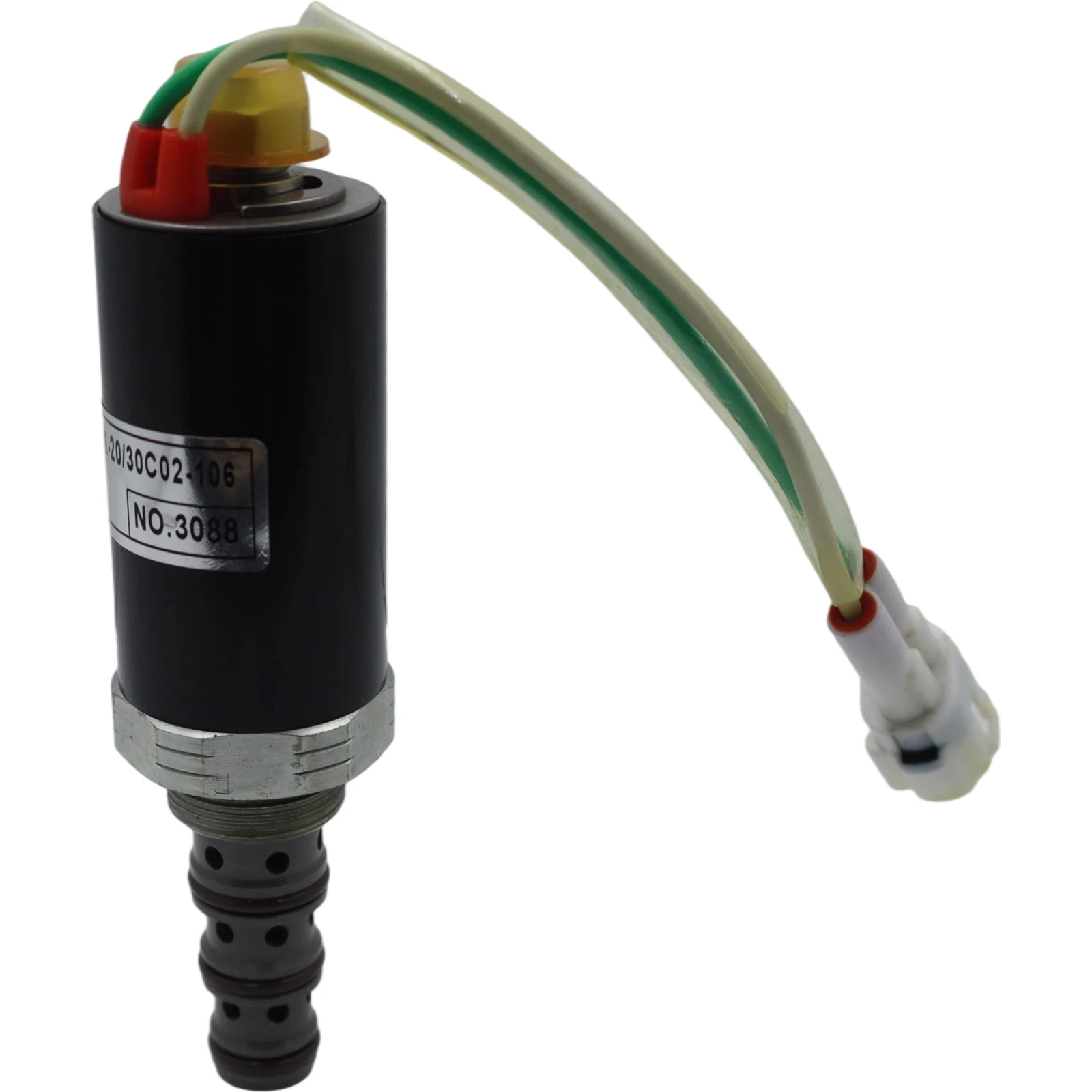 12V Solenoid valve XJBN-00382 For Hyundai R110-7 R140LC-7 R160LC-7 R180LC R215LC-7 R320LC-7 R455LC-7 Excavator