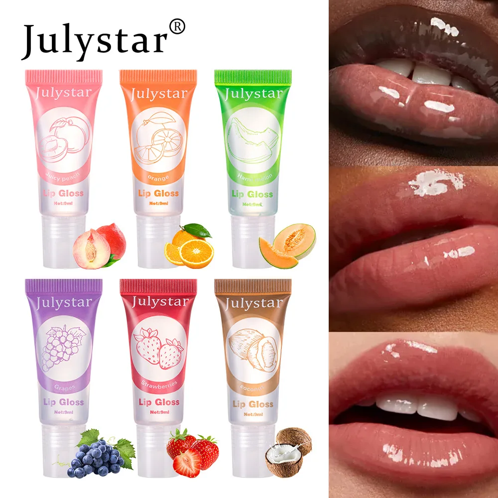 Multicolor Fruity Nourishing Moisturizing Hydrating Vitamin E Lip Oil High Gloss Long Lasting Hydrating Lip Honey