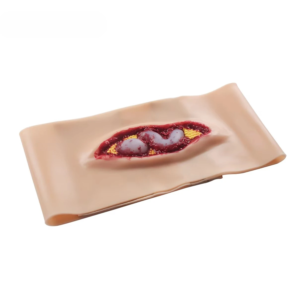 

Medical School Advanced Trauma Anatomy Abdominal Wound Module Silicone Mannequin for Medical and Nurse Training Wound Models