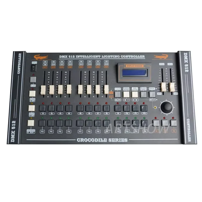 Controller Channel Console, Manual Mode Optional Lighting