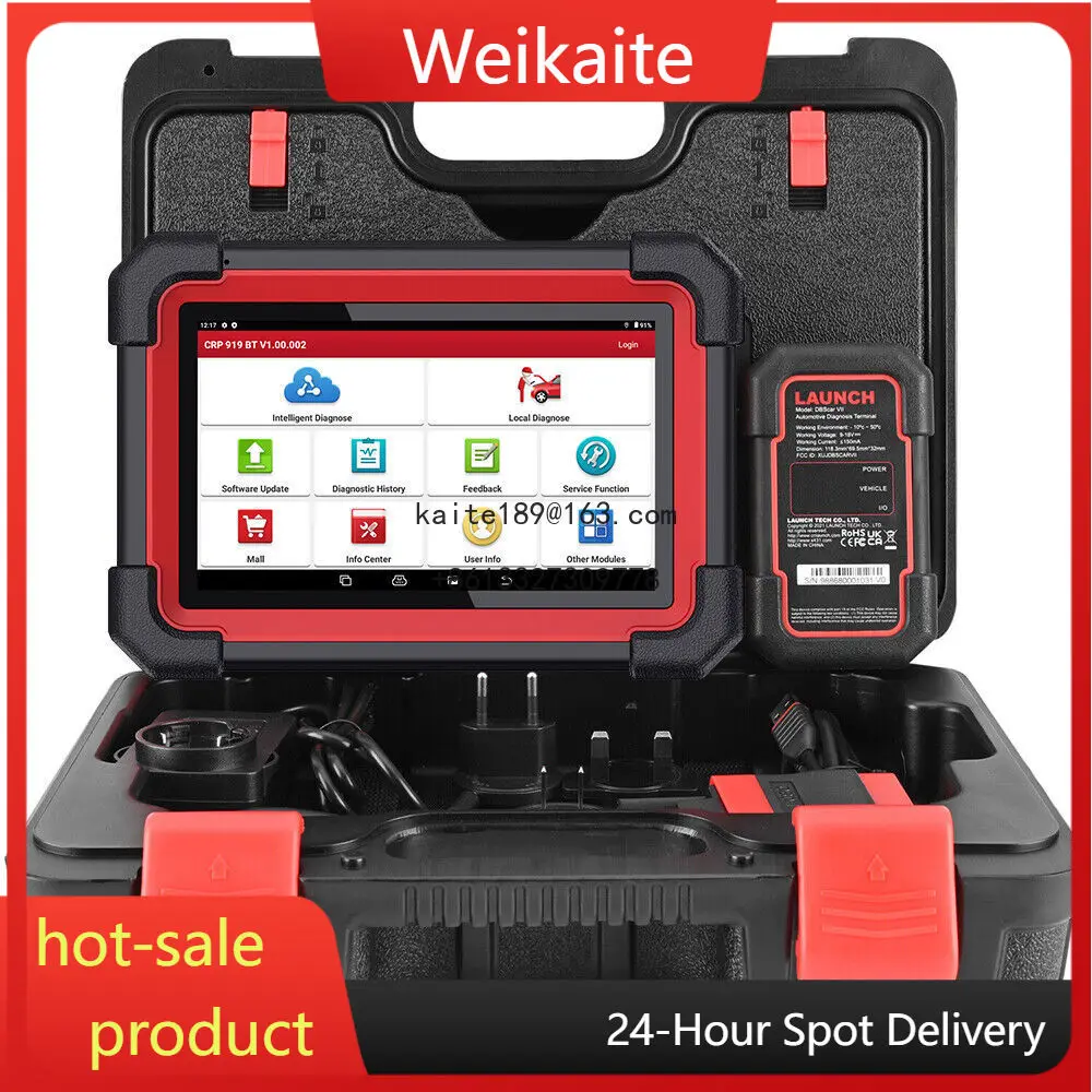 

X431 CRP919E BT Bi-directional Code Reader ALL System Diagnostic Tools ECU Coding Active Test AF IMMO 31 Resets OBDII