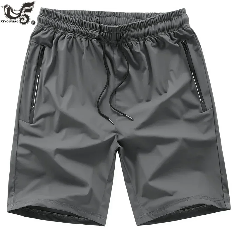 Plus Size 7XL 8XL Men's Summer Casual Sports Running Shorts Hommes Gym Joggers Basketball Shorts Men Five-point pants Clothing