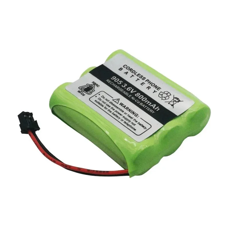 Cordless Home Phone 3.6V 800mAh NiCD Battery For Uniden BT905 BT-905 For Panasonic P-P501 P-P501A P-P501PA P-P504 P-P508 P-P508A