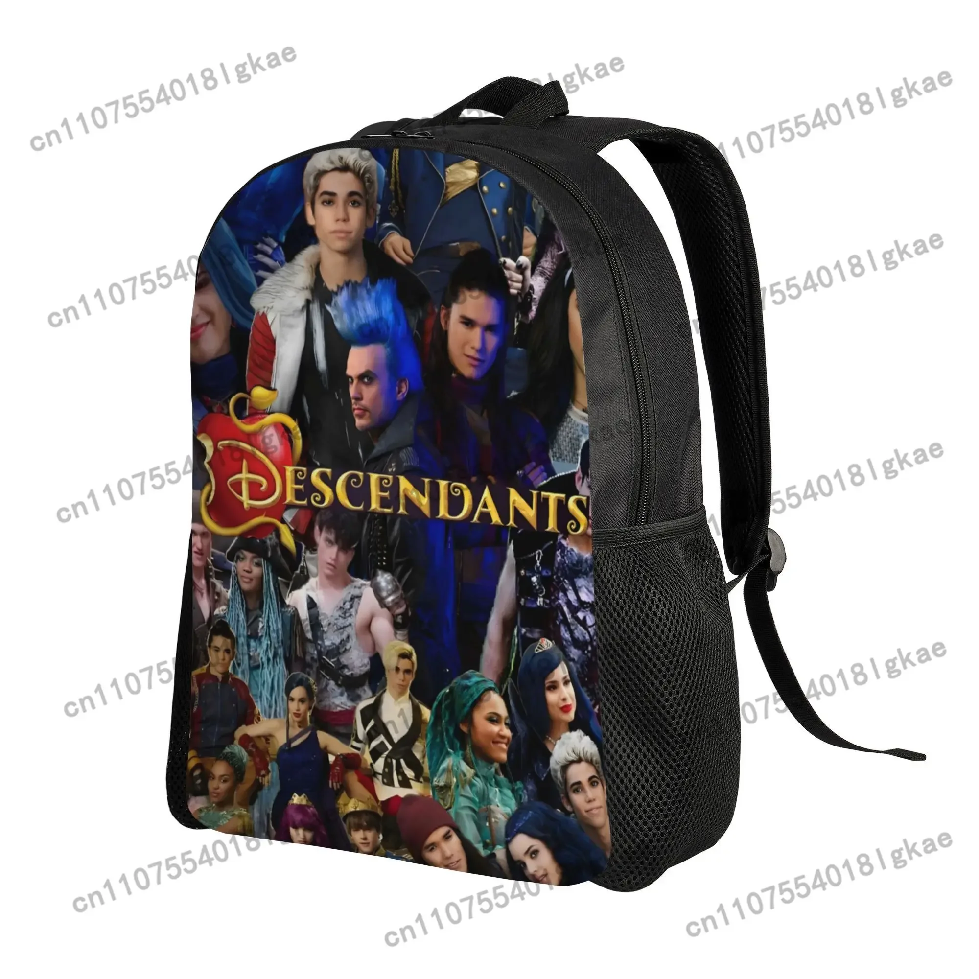 Descendants Simple and Streamlined Single-Layer Backpack An Easygoing Companion for School, Daily Walks, or Light Travel Packing