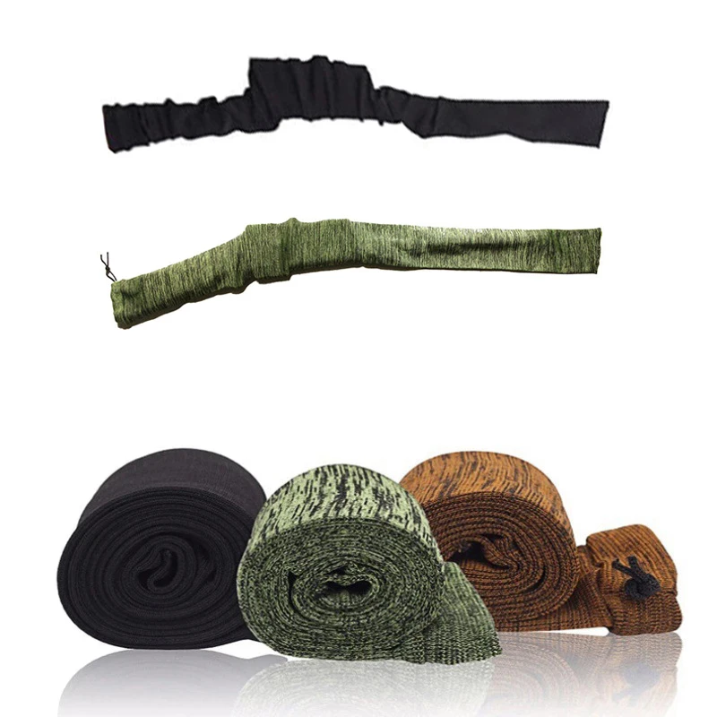 

40cm/140cm Airsoft Gun Sock Knitting Tactical Gun Holster Hunting Protective Cover Bag Fits Most Guns