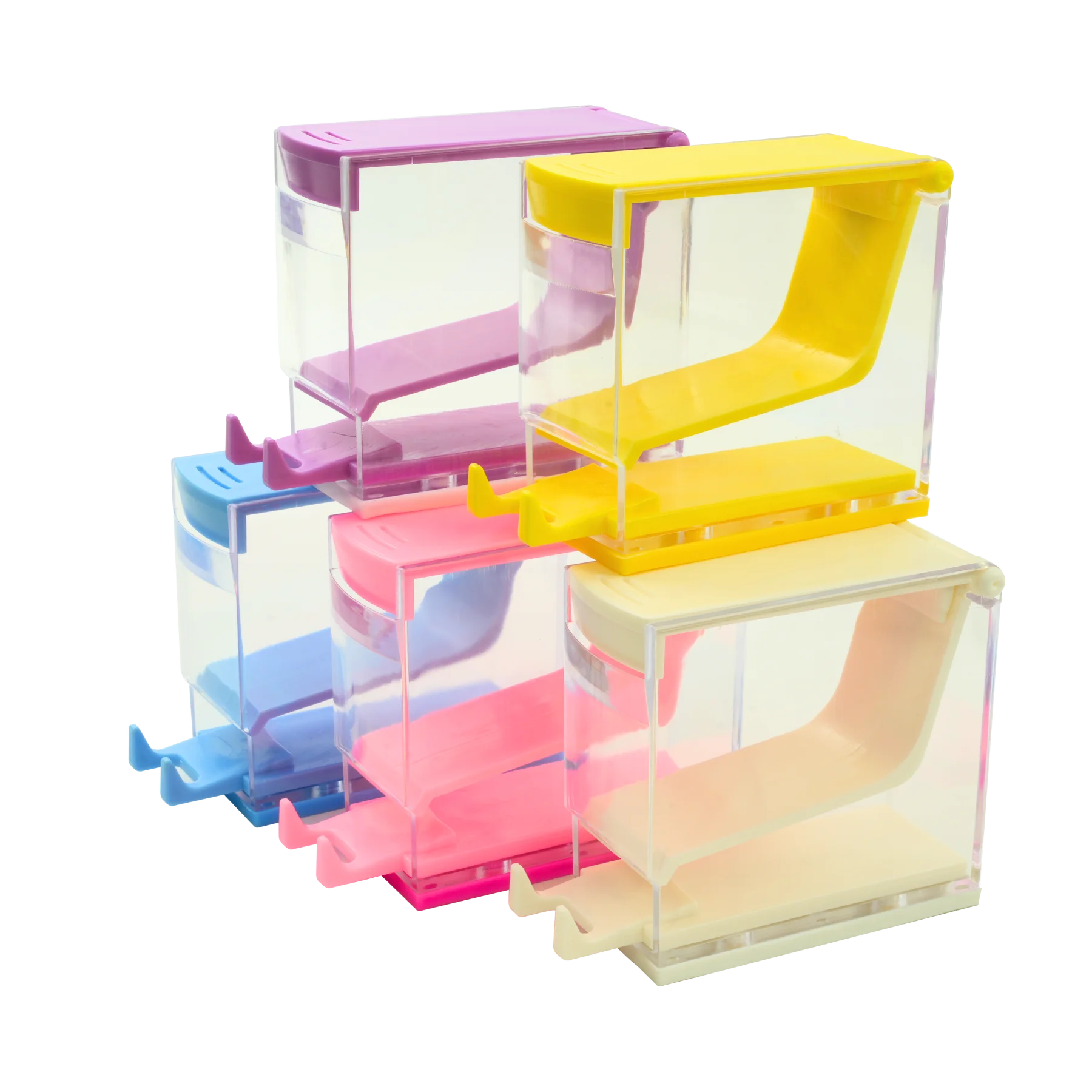 3Box Dental Cotton Roll Dispenser Holder Box Holder Press Type Dental Swab Storage Box Dentist Clinic Dentistry Material