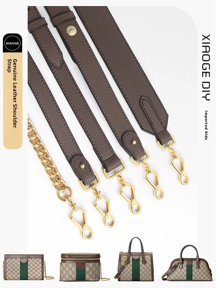 Adjustable Crossbody Bag Strap  Ophidia Tiger Head Camera Bag Strap Fashionable Shoulder Strap Accessory for Handbags