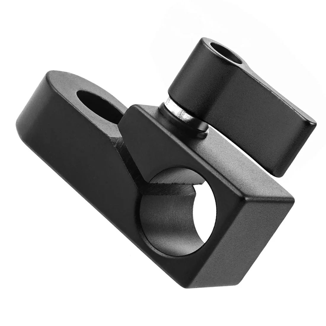 Einzel Rod Clamp 15mm Schiene Stecker Adapter Halterung mit 1/4 "-20 Gewinde Kalten Schuh Halterung für DSLR käfig Rig Mikrofon Licht Halter – Detail 28